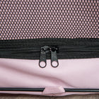 PawHut - 49,2 po Grand parc d'exercice portable pour animaux de compagnie avec sac de transport - Rose-Taille diagonale : 49,25 po L x 49,25 po l x 22,75 po H