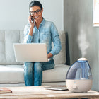 Pure Enrichment - Humidificateur à brume fraîche ultrasonique MistAire XL-SÉcuritÉ certifiÉe : la marque etl atteste de la conformité de ce produit aux normes de sécurité nord-américaines.