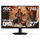 AOC - Moniteur de jeu TFT QHD IPS 27" 240 Hz - Q27G42ZE-LCD TFT à matrice active 27", rétroéclairage DEL, panneau IPS, format 16:9