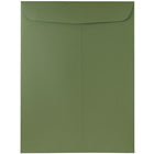 JAM Paper Enveloppes à ouverture au sommet pour catalogue, 9 x 12 po, vert olive, 100/paquet (31287534f)-9 x 12 po