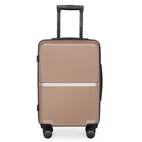 Air Canada - Bagage de cabine rigide Laurentian de 20 po - roulettes pivotantes à 360 degrés - champagne-Le bagage de cabine est conçu pour faciliter les déplacements et respecte les restrictions de format de cabine de la plupart des transporteurs aériens