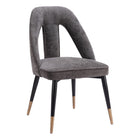 Zuo - Artus Chaise de salle à manger - Gris-Assemblage requis
