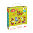 Banana Panda - Puzzle J'aime les chats, à partir de 3 ans-Le jeu de puzzle aide à développer la motricité fine, la dextérité manuelle, la coordination œil-main et la concentration