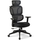 MotionGrey - Fauteuil de bureau ergonomique Mellow à dossier haut et accoudoirs réglables - Noir-Confort luxueux redéfini – La chaise ergonomique MotionGrey Mellow est conçue pour un confort ultime, avec un rembourrage luxueux et un design qui s’adapte aux besoins de votre corps. Découvrez un confort redéfini à chaque utilisation