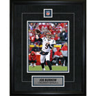 Joe Burrow Pin & Plate Bengals - Impression encadree - 16" x 20"-Qualité supérieure - 8x10 framed