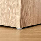 HOMCOM - Bibliothèque 5 niveaux avec étagères réglables pour salon, bureau à domicile - bois naturel-Dimensions de chaque niveau : 23,5 po l x 11,5 po P x 12 po H 