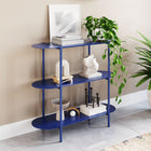Zuo - Tre Console Table - Bleu-Matériau du dessus de la table: Metal