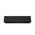 Manhattan Comfort - Meuble TV Marcus 62,99 po style Mid-Century Modern - Noir Mat-Cadre en MDF de haute qualité avec finition peinte. Pieds en bois de pin massif pour le style et la durabilité