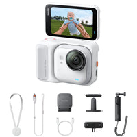 Pack de création d'appareil photo Insta360 GO Ultra - Blanc-Taille de l'écran : 2,5 po