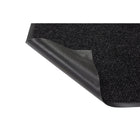 Edgewood - Tapis Style-Point Pour Trafic Moyen - 4 pi l x 8 pi L - Charbon-Style de la surface Chevron