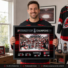 Frameworth - Carolina Hurricanes 16 po H x 20 po l Cadre Champions de la Coupe Stanley 2026 - Sous licence officielle LNH/AJLNH-8