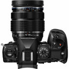 OM System - OM-1 Mark II Corps noir avec kit d'objectif M. Zuiko Digital ED 12-40 mm F2.8 PRO II-Viseur électronique OLED au niveau des yeux, env. 5,76 millions de points