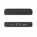 Avana - Étui Velvet MagSafe pour iPhone 17 Pro Max - Cendre-Le rebord et les bords surélevés protègent votre écran