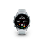 Garmin - Forerunner 570 - 42 mm, aluminium bleu nuage avec bracelet translucide Whitestone/bleu nuage-STATUT D'ENTRAÎNEMENT - À l'aide d'indicateurs tels que le statut HRV, l'historique des exercices récents et le VO2 max, obtenez un aperçu de l'efficacité de l'entraînement avec le statut d'entraînement - et sachez si vous vous entraînez de manière productive, au maximum ou tendu.