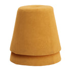 Zuo - Upela Pouf - Jaune-Garantie limitée de 3 ans