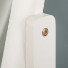 HOMCOM - Miroir pleine longueur - 18,9 po l x 57,9 po H - blanc-Couleur : Blanc 