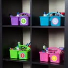 Teacher Created Resources - Pink Plastic Storage Caddy, Pack de 6-Paquet de 6.