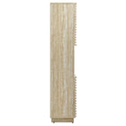 Modway - Render Tall Narrow Faux travertin Armoire de rangement pour linge in Travertin-Assemblée requise