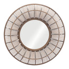 Zuo - Miroir Toto - Brun antique-Dimensions: 2,2 po L x 31,5 po L x 31,5 po H