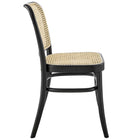 Modway - Winona Fauteuil d’appoint de salle à manger Ensemble de 2 - Noir-7