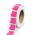 JAM Paper - Rouleaux d'étiquettes standard - autocollants pour tubes de baume à lèvres - 2 1/8 x 2 1/8 - rose fluo - 125 étiquettes/rouleau-Couleur : rose fluo | Faites ressortir votre courrier avec des étiquettes d'adresse d'expédition colourées.