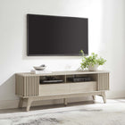 Modway - Eudora 60 po Meuble TV, Chêne-Tiroirs à glissement complet