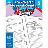Livre numérique : Carson Dellosa - Common Core Today, 104819-EB, 2e année-Vous recevrez deux courriels : le premier confirmant la totalité de votre commande et le second comportant un lien de téléchargement. Vous pourrez utiliser le lien de téléchargement immédiatement ou plus tard, comme vous le voulez.