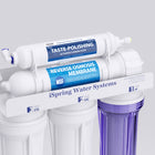 iSpring - Système de filtration d'eau potable par osmose inverse à 5 étapes, certifié NSF RCC7, sous évier, 75 GPD-Modèle étanche nécessitant peu d’entretien: Les composants de grande qualité sont fiables et nécessitent un minimum d’entretien pour de nombreuses années. Le boîtier transparent consacré à la 1re étape du processus facilite l’inspection du filtre. Ce système compact peut être installé sous à la plupart des éviers de cuisine. Il ne nécessite aucune source d’alimentation et comporte un clapet ant