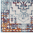 Modway - Reflect Nyssa Géométrie Géométrique Aztèque du Sud-Ouest Tapis intérieur/extérieur 5 pi l x 8 pi L - Multicolore-Haute densité / Tissé à la machine