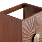 Modway - Daylight 24" Armoire à coiffeuse de salle de bain - Noyer-7