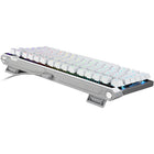 ASUS - Clavier de jeu filaire analogique/à effet Hall ROG Falchion Ace 75 HE - Blanc-Interrupteur à bascule Rapid Trigger pratique pour une réponse de frappe ultra-rapide et une répétition des touches