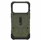 UAG - Étui Robuste Pathfinder MagSafe pour iPhone 17 Pro - Olive-Fabriqué à partir de 50 % de matériaux recyclés