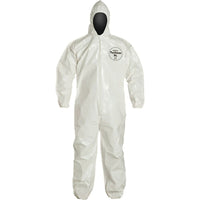 Dupont Personal Protection, Combinaisons Tychem 4000, Grand, Blanc, paquet de 3-Couleur Blanc