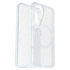 OtterBox - Symmetry Clear Magnets Case pour Samsung Galaxy S25 - Stardust avec teinte bleue-DROP+ Résiste à 3X plus de chutes que la norme militaire (MIL-STD-810G 516.6)