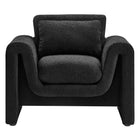 Modway - Waverly Boucle Tapis Fauteuil - Noir-7