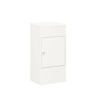 Ceha Canada - Boîte à colis grande taille - 21 po l x 16 po P x 41 po H - Blanc-RANGEMENT SÉCURISÉ POUR COLIS : Les boîtes à colis CEHA offrent une solution sécurisée pour les livraisons de paquets à l'extérieur, grâce à un robuste système verrouillable antivol qui empêche l'accès non autorisé et assure la sécurité de vos colis.