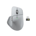 Logitech - MX Master 4 Souris optique sans fil - Gris pâle-Capteur optique en champ sombre à 8000 dpi