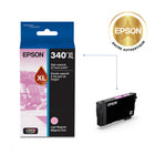 Epson - Cartouche d'encre 340 Claria Photo HD - Haute capacité - Magenta clair-Qualité photo supérieure