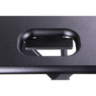 Rocelco - Ensemble de rehausseur de bureau de luxe à hauteur ajustable de 46" et support au sol - Noir-PLATEAU DE CLAVIER ERGONOMIQUE RÉTRACTABLE: Le plateau de clavier de 25.75 "L x 11.25" P s'étend et se rétracte tout en gardant un espacement de 4.5 "entre le plateau du clavier et le bureau, ce qui permet de garder les bras et les poignets dans une position ergonomique pour éviter les tensions au cou et au dos en position assise ou debout