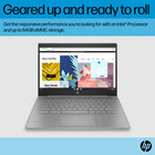 HP - 14 po Chromebook avec 3 mois d'abonnement à Google AI Pro - Processeur Intel Celeron N4500 - 64 Go eMMC - 4 Go RAM - Chrome OS-Panneau antireflet : Profitez du soleil et de vos contenus préférés grâce à ce panneau antireflet. Antireflet et faiblement brillant, il réduit les reflets à l'extérieur