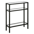 Hudson&Canal - Console Sivil 22" de largeur - Bronze noirci-La taille compacte est parfaite pour les petits espaces