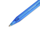 Papermate - Stylos à bille InkJoy 100 à pointe rétractable - 1,0 mm - bleu - paquet de 12-Pointe moyenne (1,0 mm)