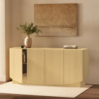 Manhattan Comfort - Ardea 60" Buffet contemporain à 4 portes - Chêne naturel-9