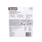 Scotch - Coussinets de fixation antidérapants, bruns, 25,4 mm (1 po), Paquet de 24-L’adhésif puissant pour une liaison durable
