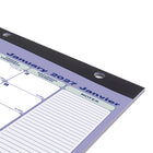 Blueline - 2027 Calendrier sous-main mensuel - 11 po x 8 1/2 po - bilingue-Un mois par feuille, un bloc par jour