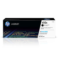 HP – Cartouche de toner LaserJet noir à rendement élevé d’origine 410X (CF410X)-Cartouches de toner HP 410X compatibles avec les modèles : HP Color LaserJet Pro M377, M452, M477