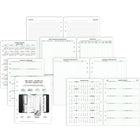 Day–Timer – Recharge d’agenda hebdomadaire avec onglets 2027 format folio – 11 po x 8 1/2 po – anglais-Scannez les moments forts de votre semaine sur deux pages, afin de voir les evenements à venir à tout moment