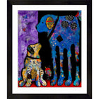 What's The Plan par Jenny Foster - Impression encadree - 33" x 39"-Impression d'art de haute qualité avec passe-partout et encadrement professionnel