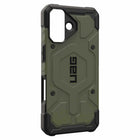 UAG - Étui Robuste Pathfinder MagSafe pour iPhone 17 - Olive-Cadre d'impact ultra-léger