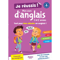 Auzou - Je Reussis Anglais 1Et2 - Français-120 pages